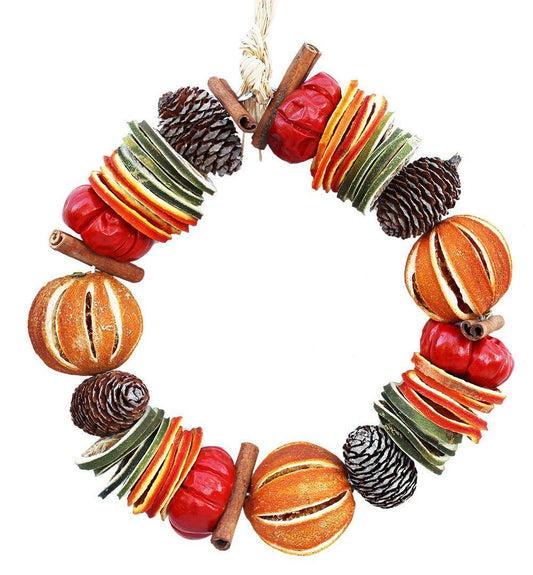 Christmas Orange Circle