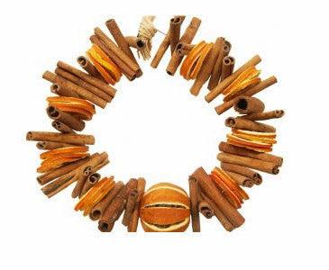 Christmas Cinnamon and Orange Circle