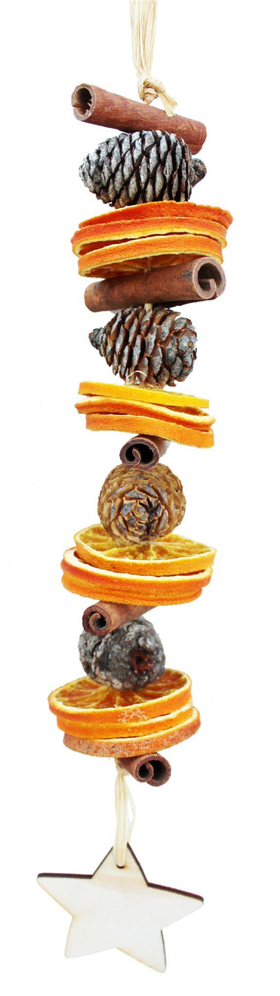 Christmas Cone and Orange String